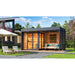 Cubo S Plus – Thermowood Cube Sauna Kit With Covered Terrace - West Coast Saunas - BS - CUBO - S - PLUS