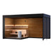 Cubo S Plus – Thermowood Cube Sauna Kit With Covered Terrace - West Coast Saunas - BS - CUBO - S - PLUS