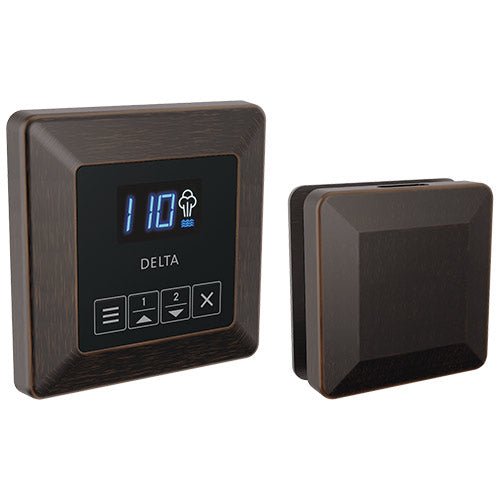 Delta SteamScape™ Classic Square System SteamScape™ Square Control and Square Steam Head - West Coast Saunas - 5CH - 250T - PR
