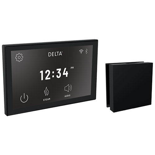 Delta SteamScape™ Deluxe System Digital Interface and Contemporary Square Steam Head - West Coast Saunas - 5CH - 550L - PR