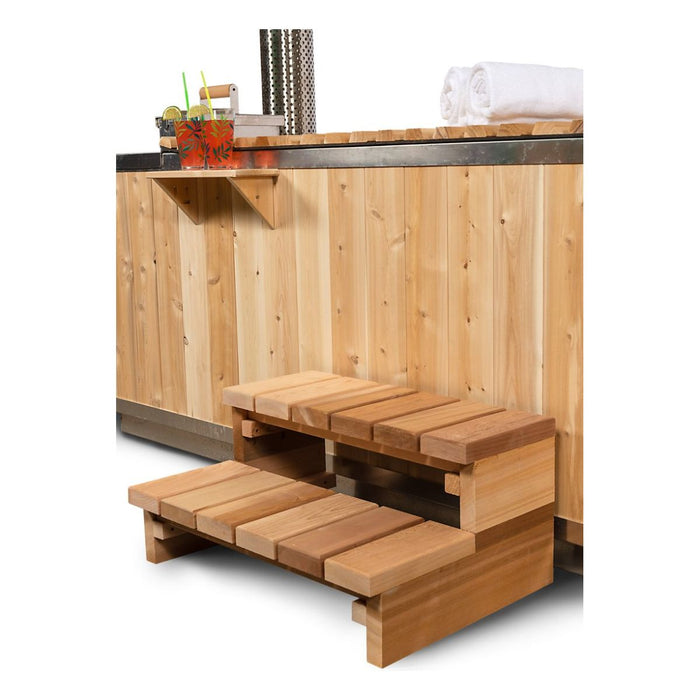 Dundalk Leisurecraft Starlight Single Person Wood Burning Hot Tub - West Coast Saunas - CT372W
