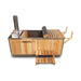 Dundalk Leisurecraft Starlight Single Person Wood Burning Hot Tub - West Coast Saunas - CT372W