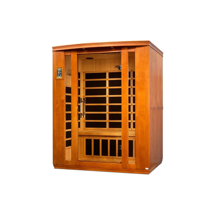 Dynamic Bellagio 3-person Low EMF FAR Infrared Dry Sauna - West Coast Saunas - DYN-6306-02