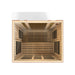 Dynamic Bellagio 3-person Low EMF FAR Infrared Dry Sauna - West Coast Saunas - DYN-6306-02