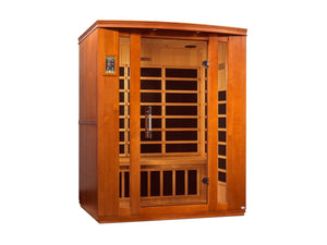 Dynamic Bellagio 3-person Low EMF FAR Infrared Dry Sauna - West Coast Saunas - DYN-6306-02