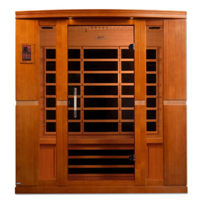 Dynamic Bergamo Elite 4 - person Ultra Low EMF FAR Infrared Sauna DYN - 6440 - 01 Elite - West Coast Saunas - DYN-6440-01 Elite