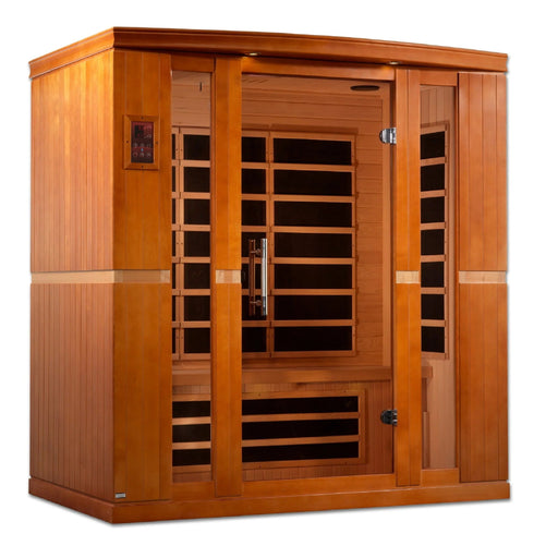 Dynamic Bergamo Elite 4 - person Ultra Low EMF FAR Infrared Sauna DYN - 6440 - 01 Elite - West Coast Saunas - DYN-6440-01 Elite