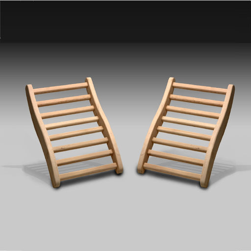 Dynamic Canadian Hemlock Sauna Backrest - West Coast Saunas - 