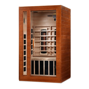 Dynamic Cardoba 2 Person Full Spectrum Near Zero EMF FAR Infrared Dry Sauna DYN-6203-02 FS - West Coast Saunas - DYN-6203-02 FS