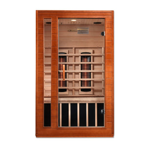 Dynamic Cardoba 2 Person Full Spectrum Near Zero EMF FAR Infrared Dry Sauna DYN-6203-02 FS - West Coast Saunas - DYN-6203-02 FS