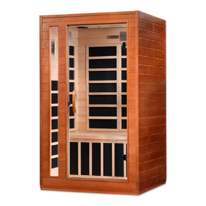 Dynamic Cardoba 2-person Low EMF FAR Infrared Dry Sauna - West Coast Saunas - DYN-6203-01