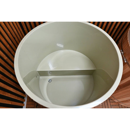 Dynamic Cold Therapy Plastic Barrel with Pacific Cedar - West Coast Saunas - DCT‐B‐042‐PLPC