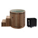 Dynamic Cold Therapy Plastic Barrel with Pacific Cedar - West Coast Saunas - DCT‐B‐042‐PLPC