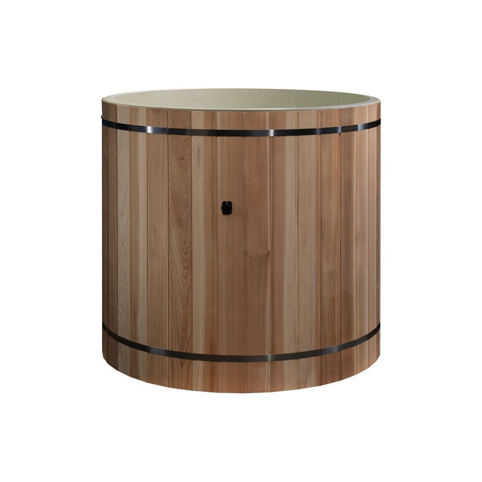 Dynamic Cold Therapy Plastic Barrel with Pacific Cedar - West Coast Saunas - DCT‐B‐042‐PLPC