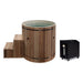 Dynamic Cold Therapy Plastic Barrel with Pacific Cedar - West Coast Saunas - DCT‐B‐042‐PLPC