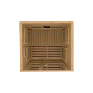 Dynamic Gracia 1 - 2 Person Full Spectrum Near Zero EMF FAR IR Sauna DYN - 6119 - 03 FS - West Coast Saunas - DYN-6119-03 FS
