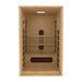 Dynamic Gracia 1 - 2 Person Full Spectrum Near Zero EMF FAR IR Sauna DYN - 6119 - 03 FS - West Coast Saunas - DYN-6119-03 FS