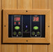 Dynamic Gracia 1 - 2 Person Ultra Low EMF FAR IR Sauna DYN - 6119 - 01 Elite - West Coast Saunas - DYN-6119-01 Elite