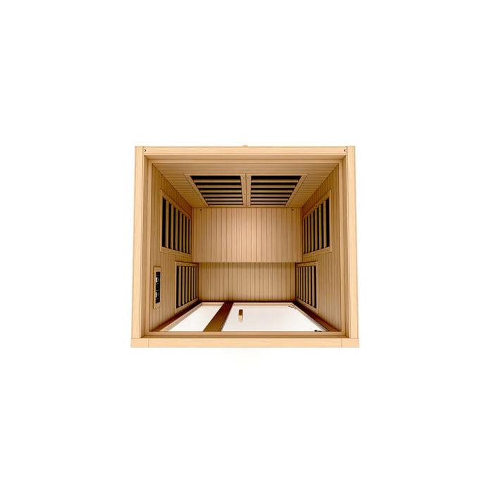Dynamic Gracia 1 - 2 Person Ultra Low EMF FAR IR Sauna DYN - 6119 - 01 Elite - West Coast Saunas - DYN-6119-01 Elite