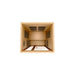 Dynamic Gracia 1 - 2 Person Ultra Low EMF FAR IR Sauna DYN - 6119 - 01 Elite - West Coast Saunas - DYN-6119-01 Elite