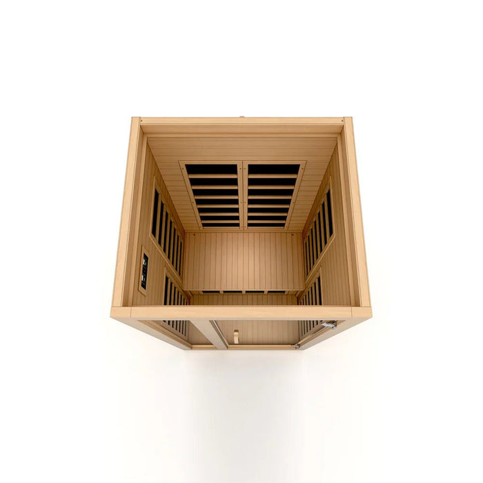 Dynamic Gracia 1 - 2 Person Ultra Low EMF FAR IR Sauna DYN - 6119 - 01 Elite - West Coast Saunas - DYN-6119-01 Elite