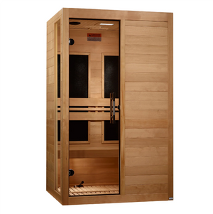 Dynamic "Lucca" 2 Person Ultra Low EMF FAR IR Sauna DYN - 6215 - 05 Elite - West Coast Saunas - DYN - 6215 - 05 Elite