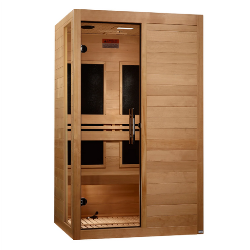 Dynamic "Lucca" 2 Person Ultra Low EMF FAR IR Sauna DYN - 6215 - 05 Elite - West Coast Saunas - DYN - 6215 - 05 Elite
