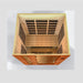 Dynamic Lugano Elite 3-Person Ultra Low EMF FAR Infrared Dry Sauna in Canadian Hemlock - West Coast Saunas - DYN-6336-02 Elite