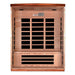 Dynamic Lugano Elite 3-Person Ultra Low EMF FAR Infrared Dry Sauna in Canadian Hemlock - West Coast Saunas - DYN-6336-02 Elite