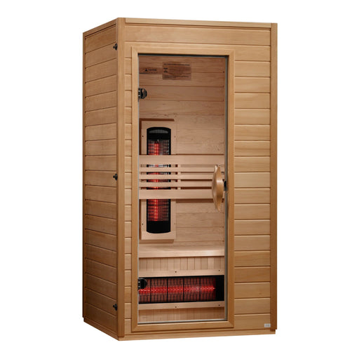 Dynamic Martin 1 - 2 Person Full Spectrum Near Zero EMF FAR IR Sauna DYN - 6006 - 03 FS - West Coast Saunas - DYN-6006-03 FS
