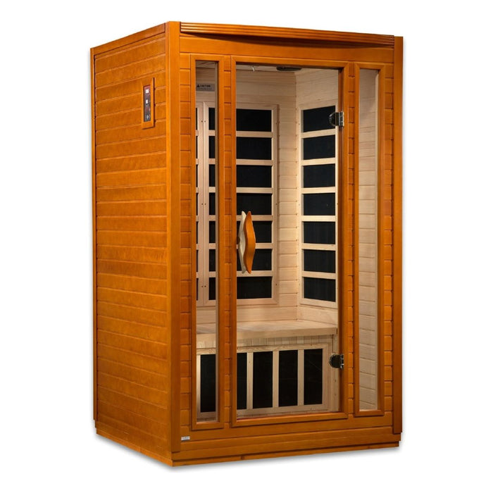 Dynamic San Marino Elite 2 Person Ultra Low EMF FAR Infrared Dry Sauna DYN-6206-01 Elite - West Coast Saunas - DYN-6206-01 Elite