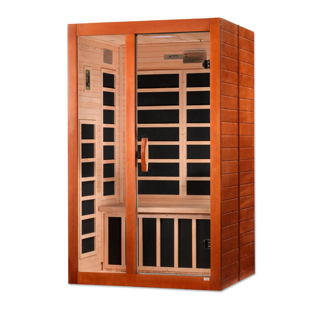 Dynamic Santiago Elite 2-person Ultra Low EMF FAR Infrared Dry Sauna - West Coast Saunas - DYN-6209-02 Elite