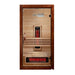 Dynamic Santorini 1 - 2 Person Full Spectrum Near Zero EMF FAR IR Sauna DYN - 6009 - 03 FS - West Coast Saunas - DYN-6009-03 FS