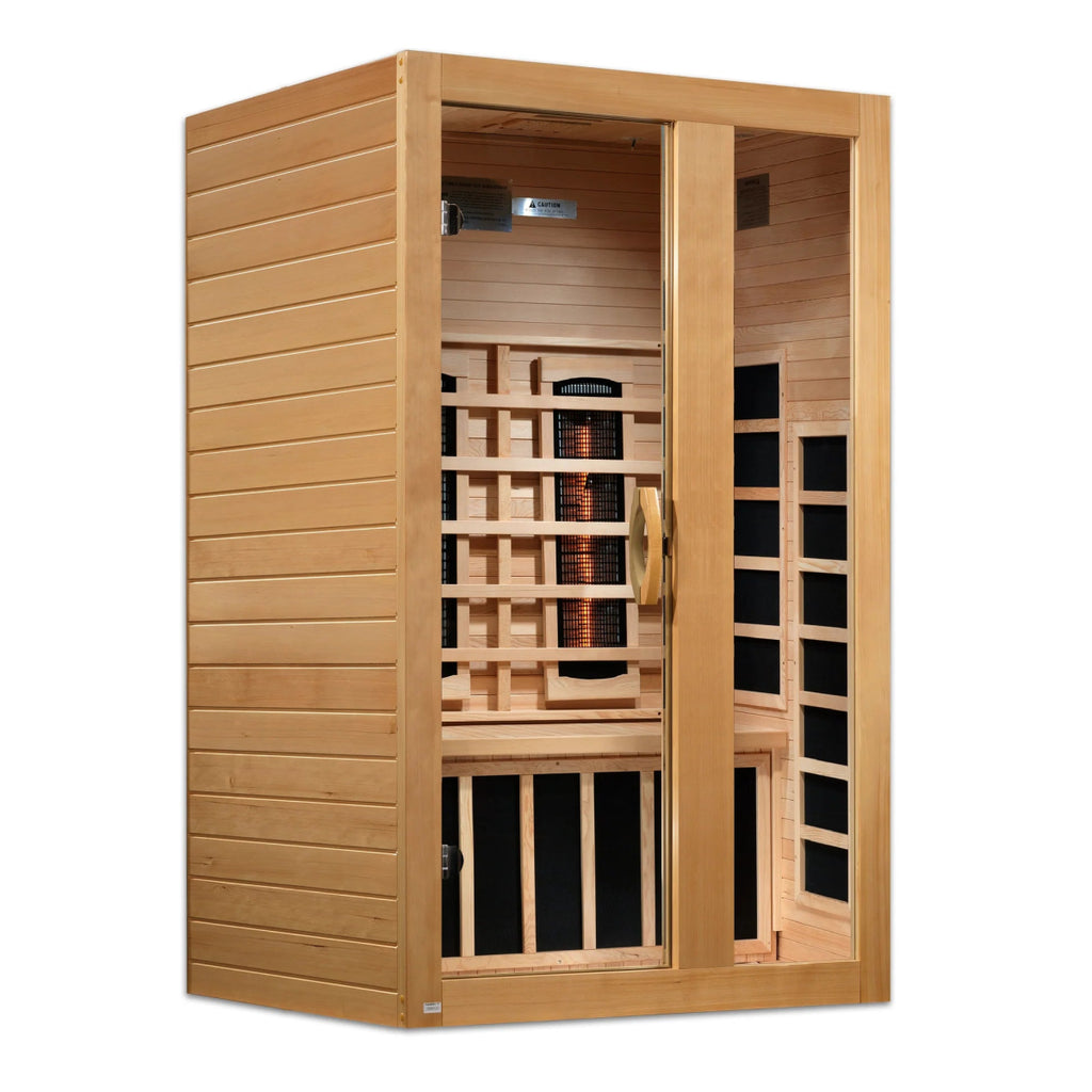 Dynamic "Serena" 2 Person Full Spectrum Infrared Sauna (DYN - 6229 - 03 FS) - West Coast Saunas - DYN - 6229 - 03 FS