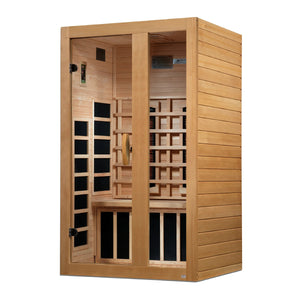 Dynamic "Serena" 2 Person Full Spectrum Infrared Sauna (DYN - 6229 - 03 FS) - West Coast Saunas - DYN - 6229 - 03 FS