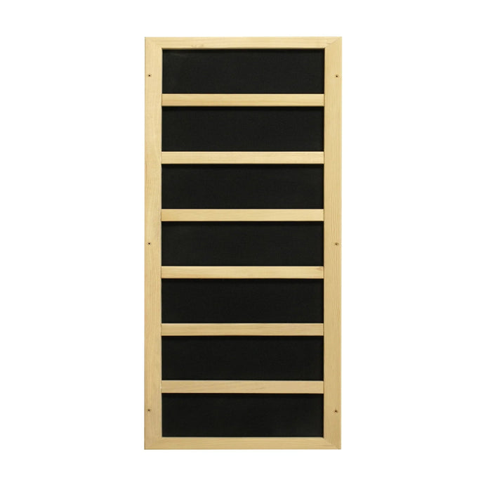 Dynamic "Serena" 2 Person Low EMF FAR IR Sauna (DYN - 6229 - 01) - West Coast Saunas - DYN - 6229 - 01