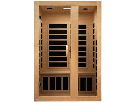 Dynamic "Serena" 2 Person Ultra Low EMF FAR IR Sauna (DYN - 6229 - 01 Elite) - West Coast Saunas - DYN - 6229 - 01 Elite