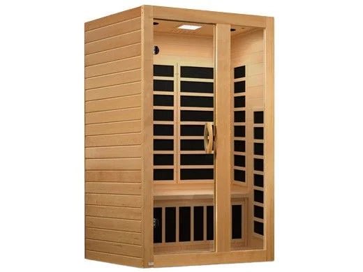 Dynamic "Serena" 2 Person Ultra Low EMF FAR IR Sauna (DYN - 6229 - 01 Elite) - West Coast Saunas - DYN - 6229 - 01 Elite