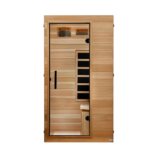 Dynamic Sicily 1 Person (Compact) Ultra Low EMF FAR Infrared Sauna DYN-1101-01 Elite - West Coast Saunas - DYN-1101-01 Elite