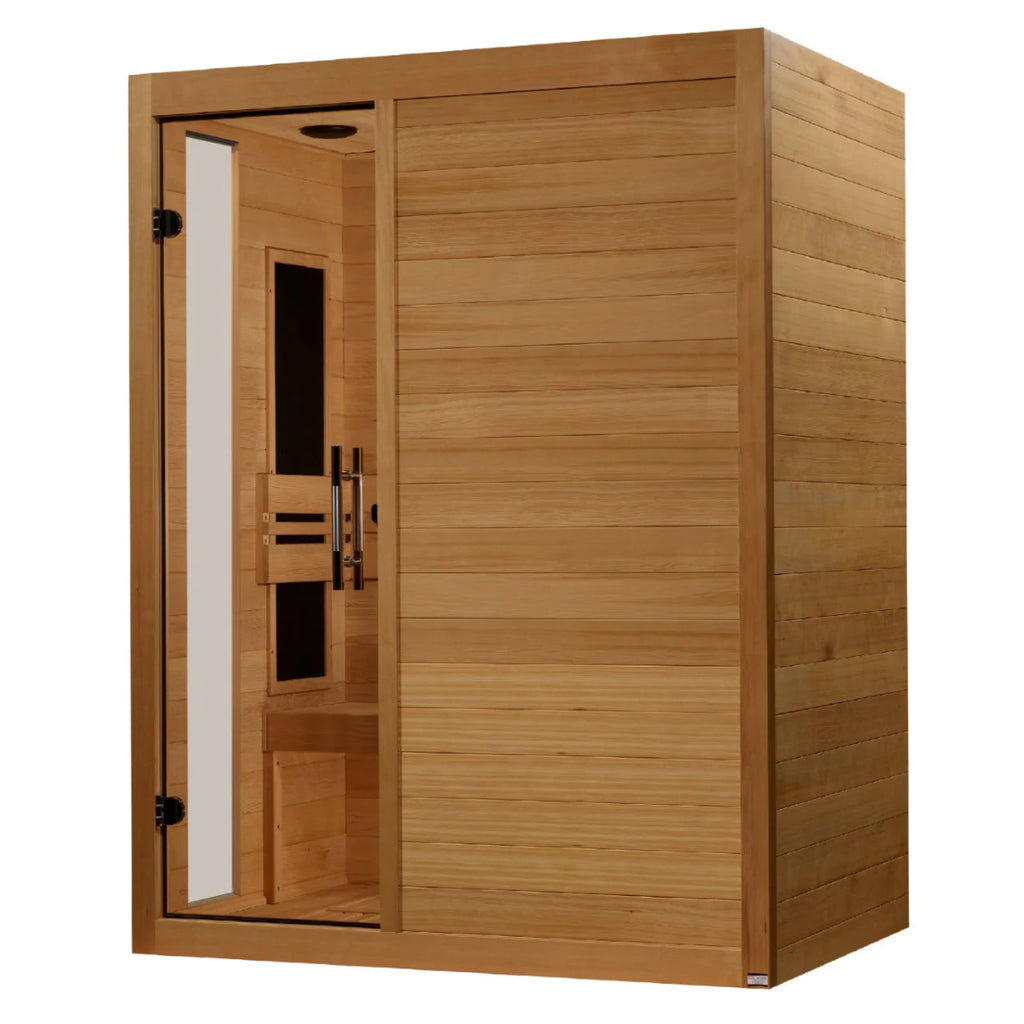 Dynamic Toscana 3 - person Low EMF (Between 5 - 10MG) FAR Infrared Sauna (Canadian Hemlock) DYN - 6315 - 05 - West Coast Saunas - DYN - 6315 - 05