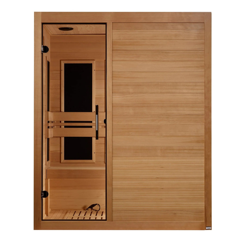 Dynamic Toscana 3 - person Low EMF (Between 5 - 10MG) FAR Infrared Sauna (Canadian Hemlock) DYN - 6315 - 05 - West Coast Saunas - DYN - 6315 - 05