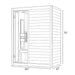 Dynamic Toscana 3 - person Low EMF (Between 5 - 10MG) FAR Infrared Sauna (Canadian Hemlock) DYN - 6315 - 05 - West Coast Saunas - DYN - 6315 - 05