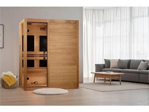 Dynamic Toscana Elite 3 - person Ultra Low EMF (Between 3 - 5MG) FAR Infrared Sauna (Canadian Hemlock) DYN - 6315 - 05 Elite - West Coast Saunas - DYN - 6315 - 05 Elite