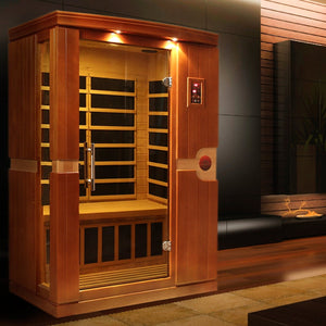 Dynamic Venice Elite 2-person Ultra Low EMF FAR Infrared Dry Sauna - West Coast Saunas - DYN-6210-01 Elite