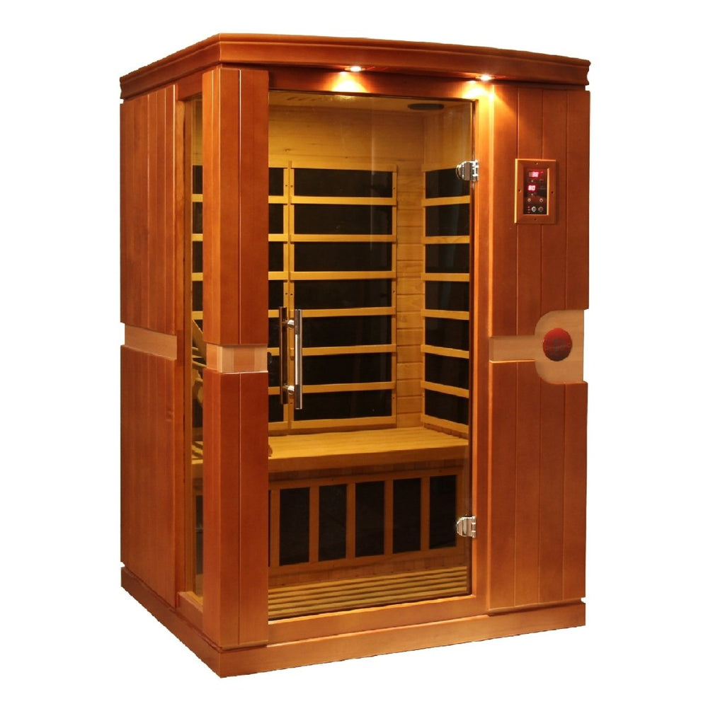 Dynamic Venice Elite 2-person Ultra Low EMF FAR Infrared Dry Sauna - West Coast Saunas - DYN-6210-01 Elite