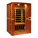Dynamic Venice Elite 2-person Ultra Low EMF FAR Infrared Dry Sauna - West Coast Saunas - DYN-6210-01 Elite