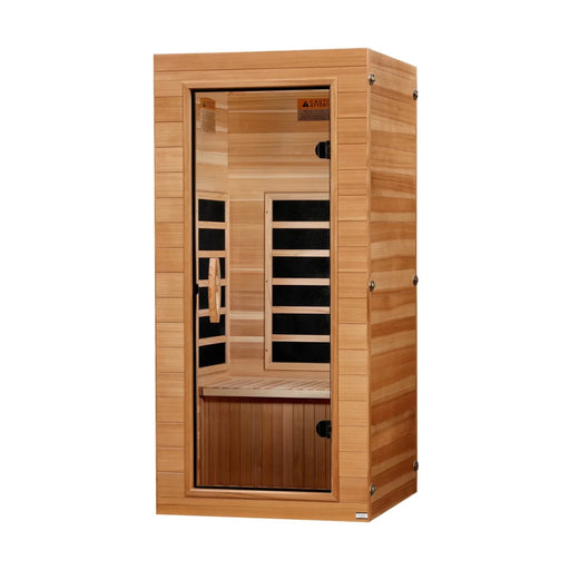 Dynamic Vero 1 Person (Compact) Ultra Low EMF FAR Infrared Sauna DYN-1201-01 Elite - West Coast Saunas - DYN-1201-01 Elite