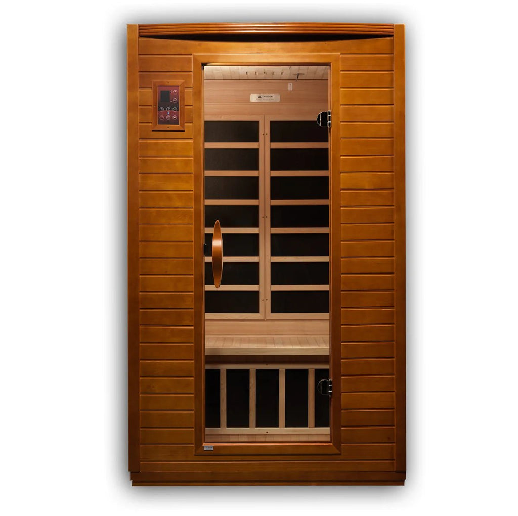Dynamic Versailles Elite 2 - person Ultra Low EMF FAR Infrared Sauna DYN - 6202 - 03 Elite - West Coast Saunas - DYN-6202-03 Elite