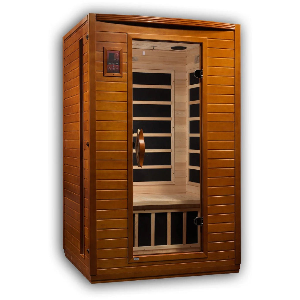 Dynamic Versailles Elite 2 - person Ultra Low EMF FAR Infrared Sauna DYN - 6202 - 03 Elite - West Coast Saunas - DYN-6202-03 Elite