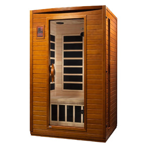 Dynamic Versailles Elite 2 - person Ultra Low EMF FAR Infrared Sauna DYN - 6202 - 03 Elite - West Coast Saunas - DYN-6202-03 Elite